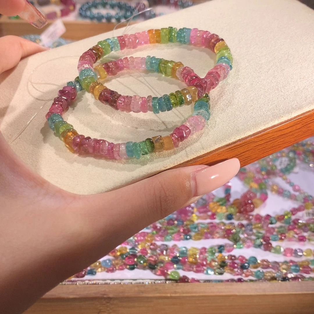 手串未镶嵌碧玺多样性发货其一