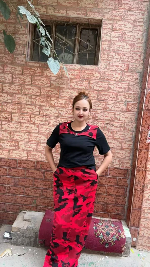 H型薄款长裙O型拉链高腰半身裙女款宫廷风赫本风