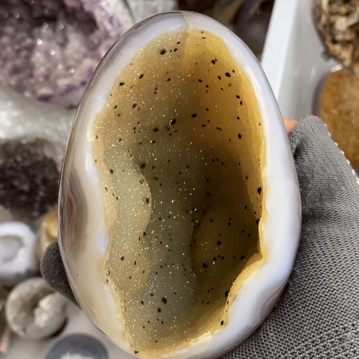 珠宝半成品紫晶未镶嵌