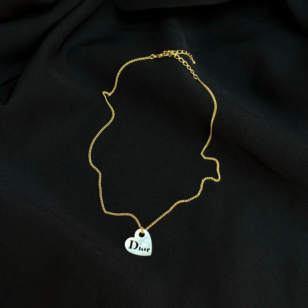 99新 DIOR/迪奥 乱乱子中古汉堡/项链/17961918