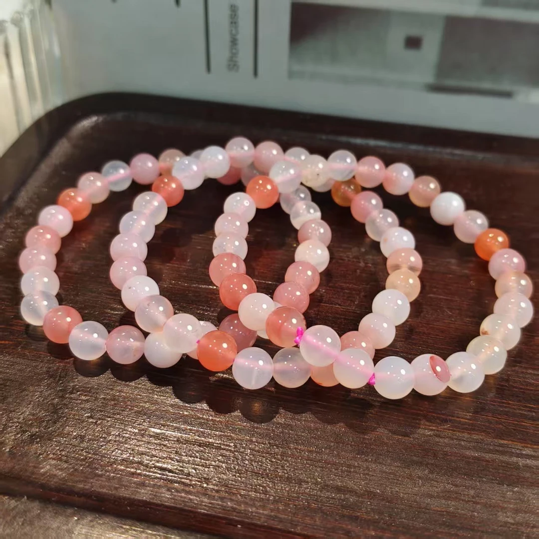 【书记甄选】非红玛瑙单圈手链 多样式发一件 约7mm GD637