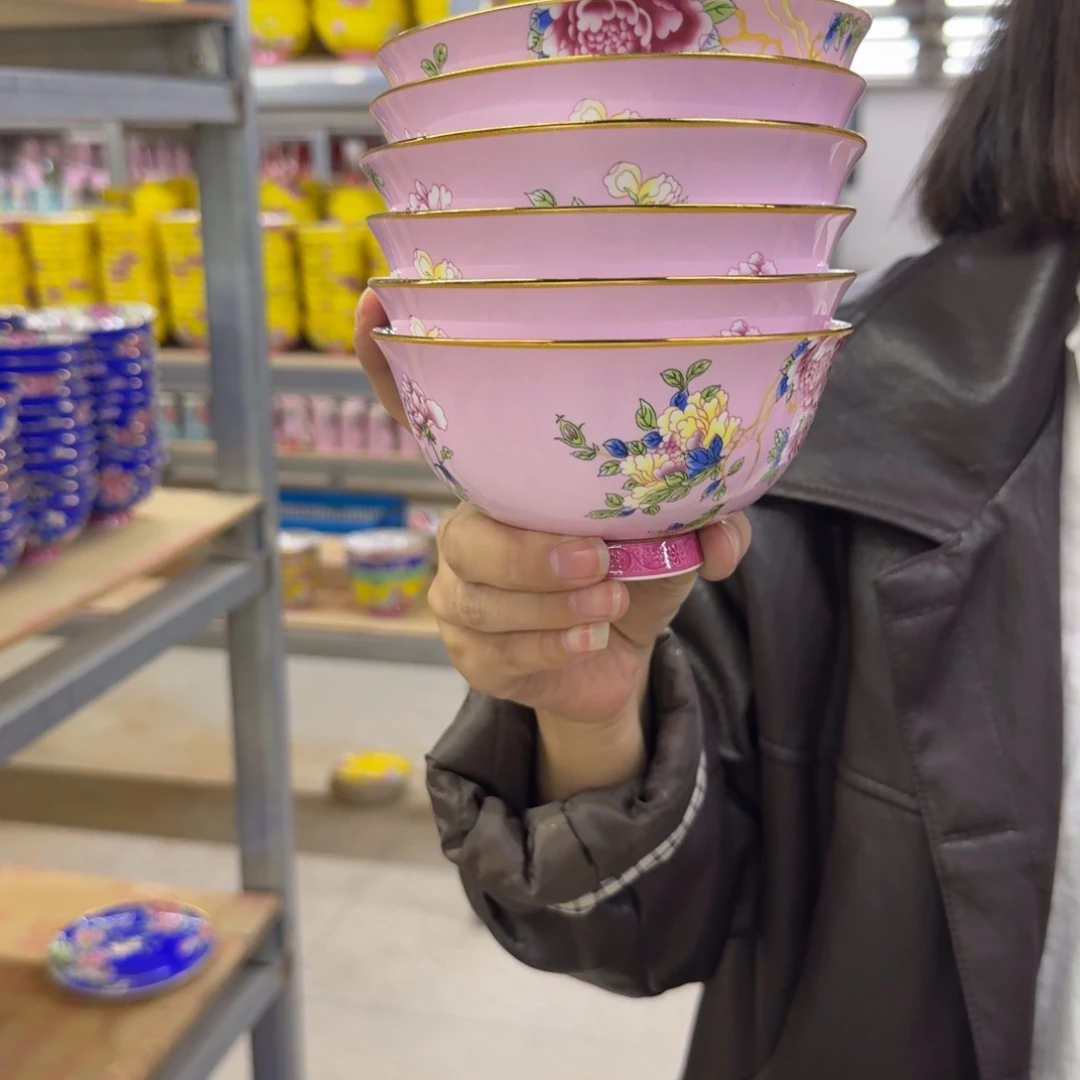 景德镇珐琅彩餐具