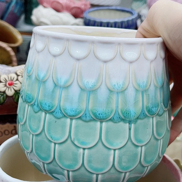 多肉绿植陶瓷花盆