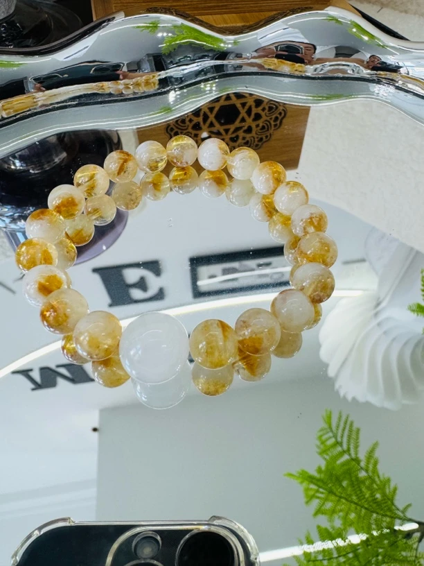 合金手链 时尚饰品经典轻奢首饰配饰素款单圈串珠新中式合金朋友