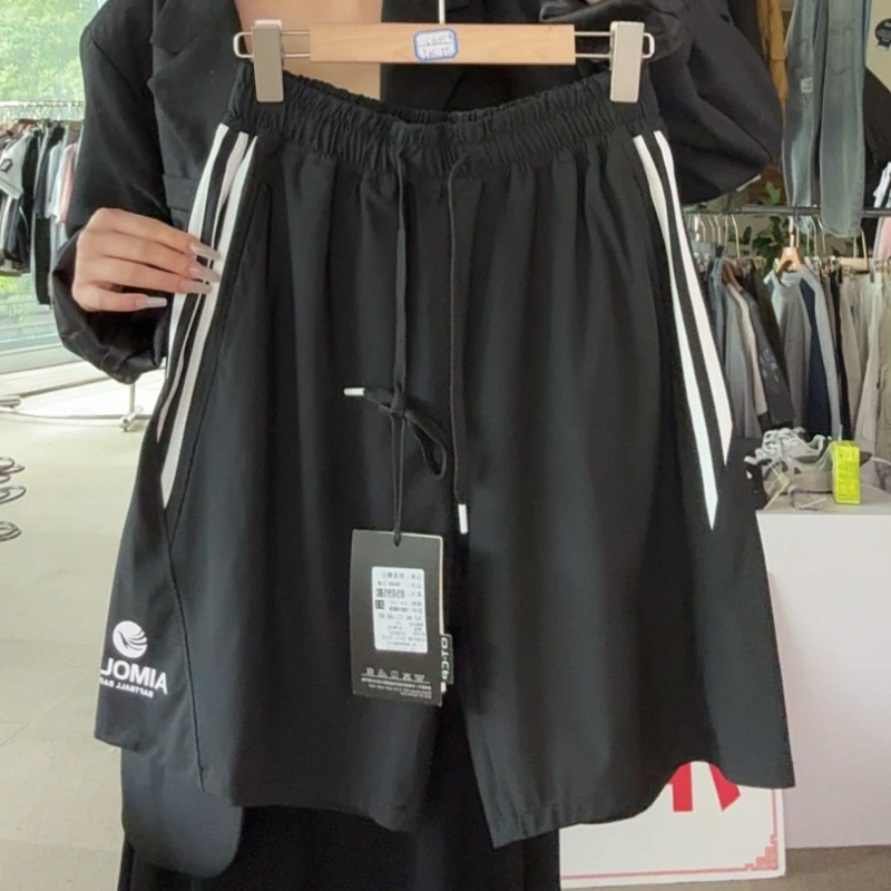 【亲子装】夏款2025新款美式短裤潮牌薄款设计感宽松运动休闲五分裤