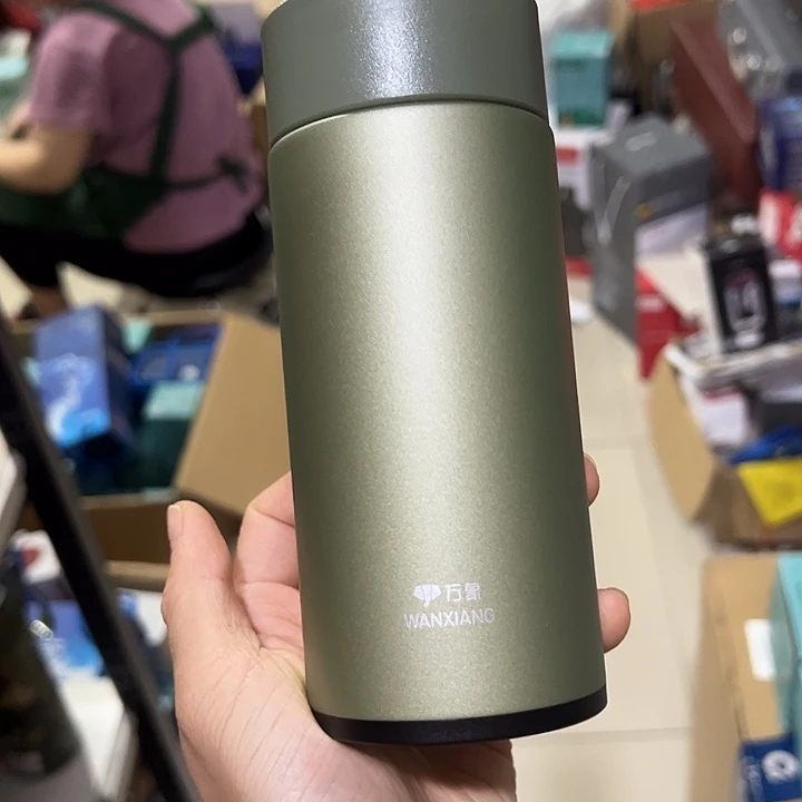 万象D20A绿色304没有网315保温杯➕杯套