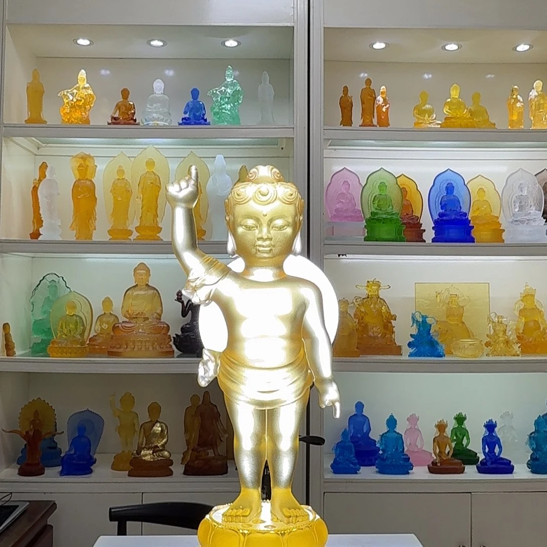 琉璃太子佛21公分