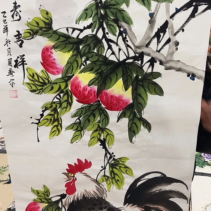 小周画廊的直播间