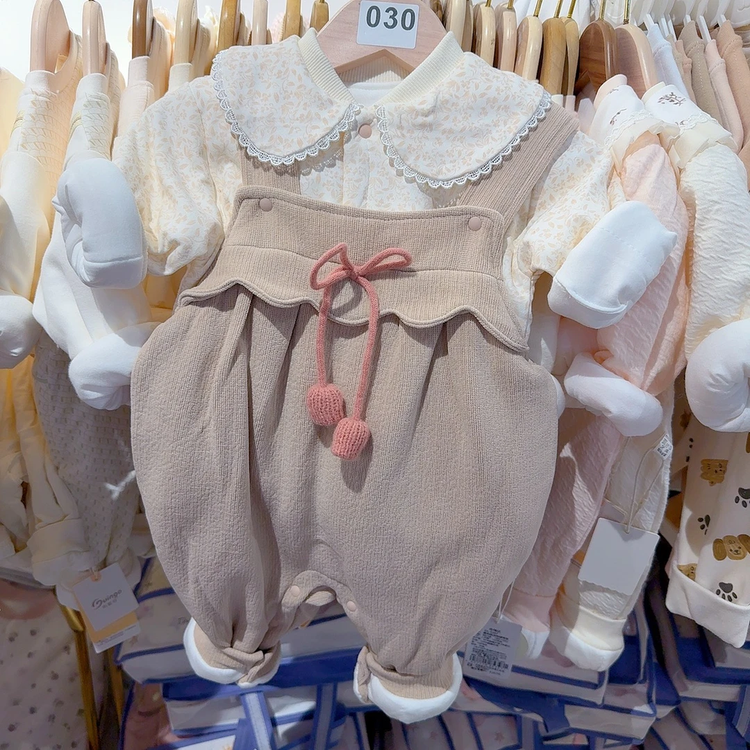 春秋长袖可爱风不限季节爬服哈衣新生儿宝宝