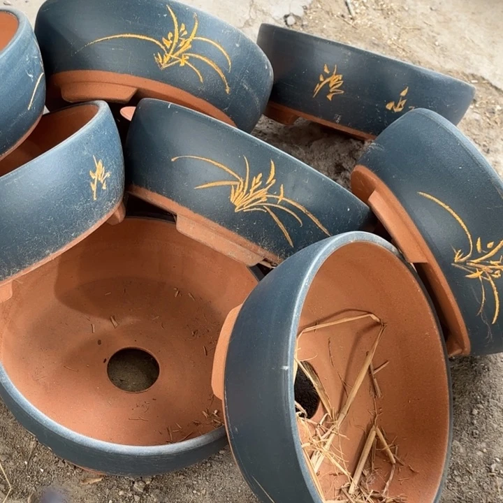 紫砂花盆           50-4