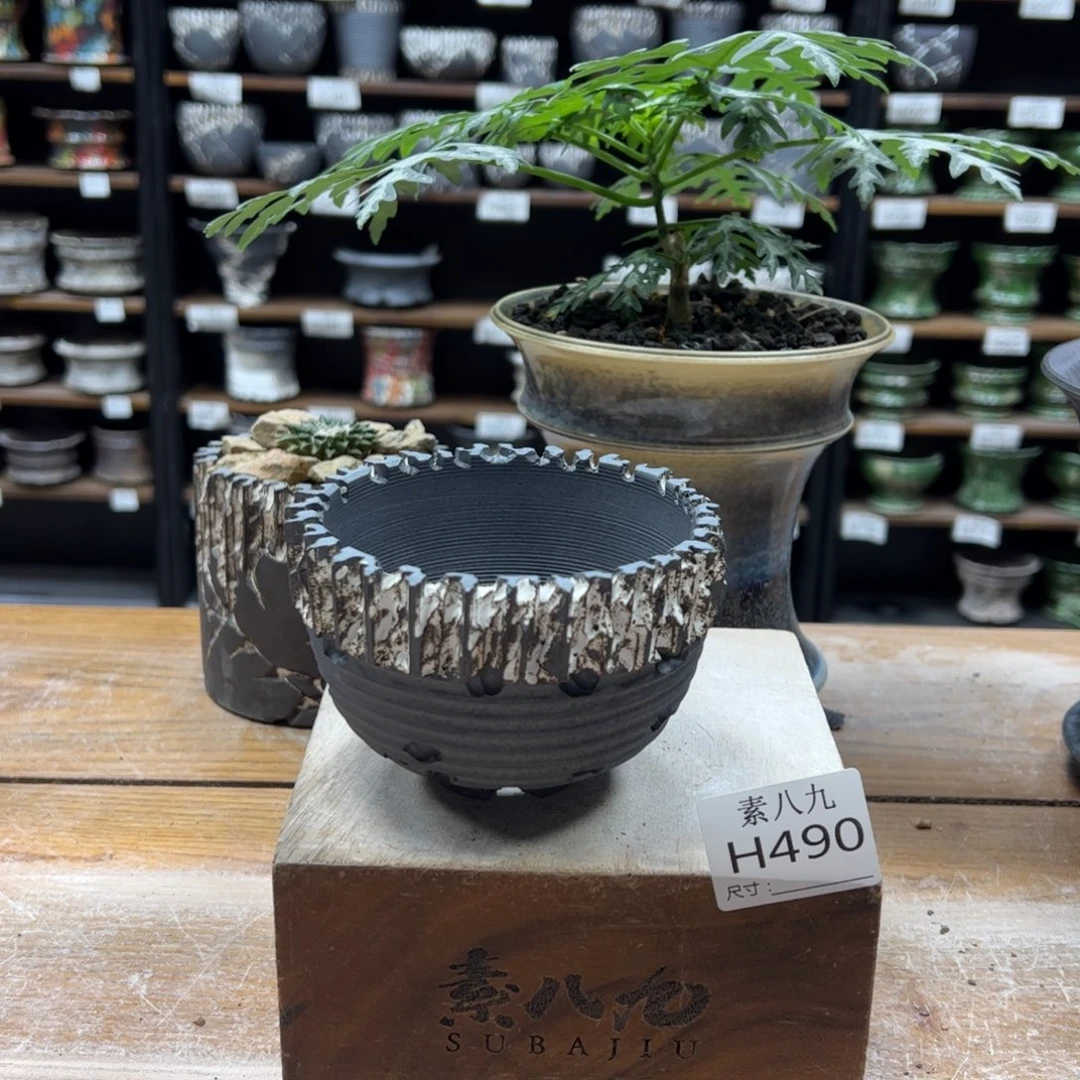 素八九陶瓷内口9.5高8