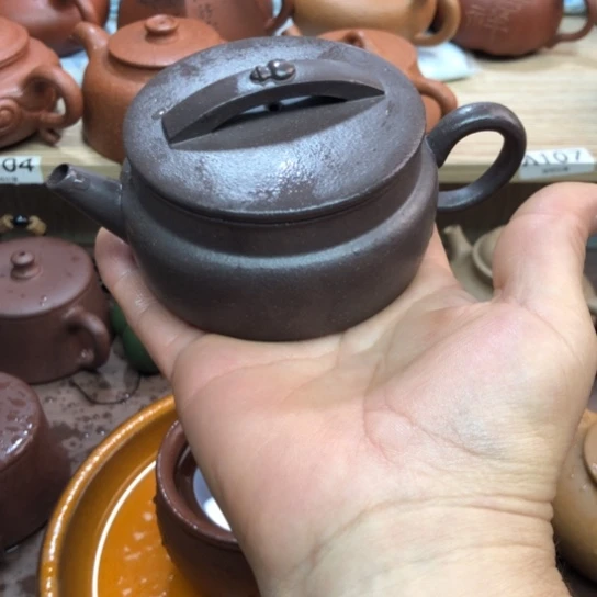 紫砂茶壶天青泥汗瓦150豪升左右