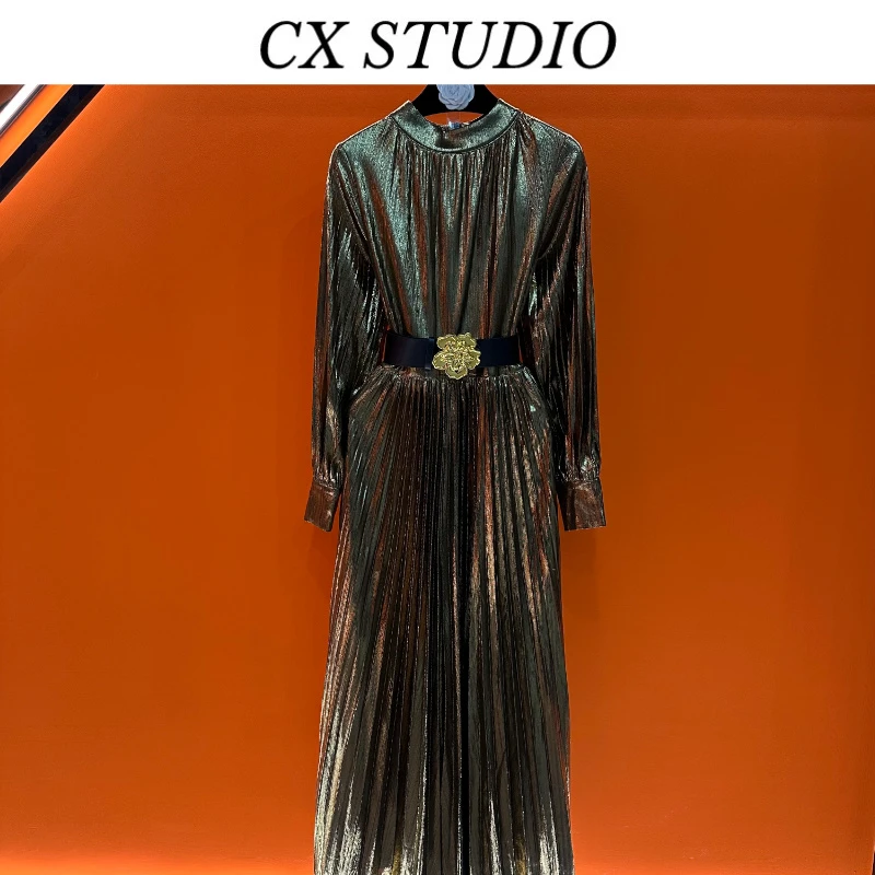 编码22 经典收腰轻奢时尚春季连衣裙（定制女装）W1505