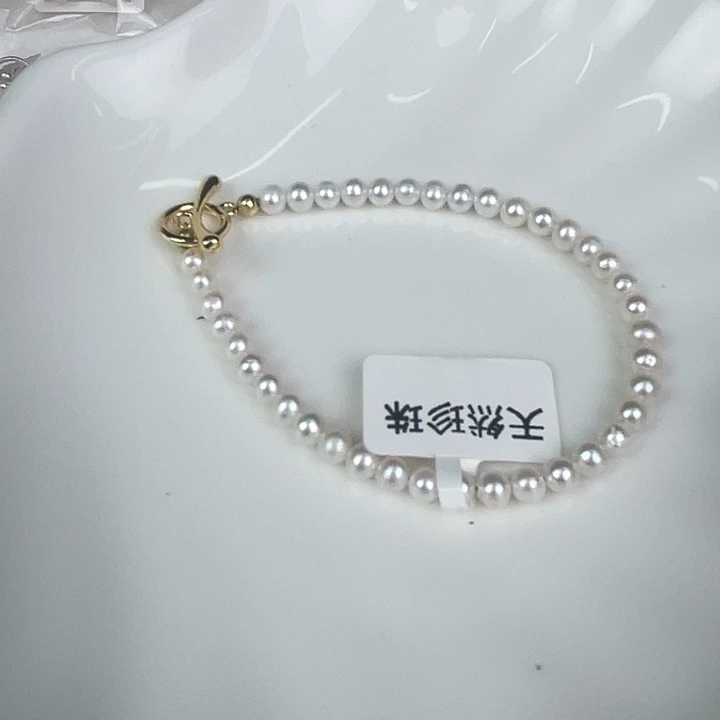 淡水珍珠天然珍珠银S925镶嵌