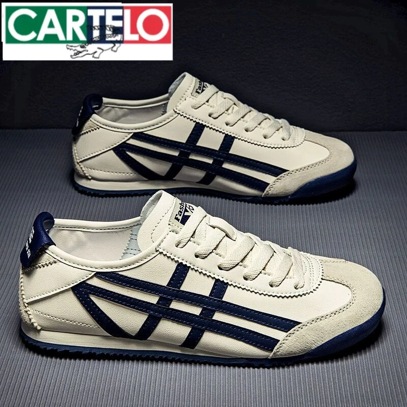 卡帝乐鳄鱼阿甘鞋子男士小白鞋2025新款秋季轻奢休闲板鞋男鞋痞帅