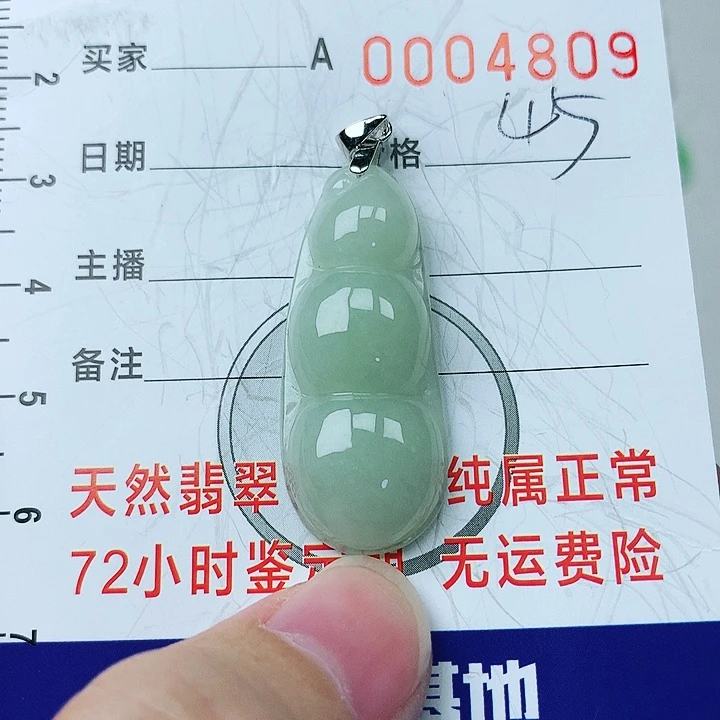 翡翠颈饰银S925镶嵌翡翠