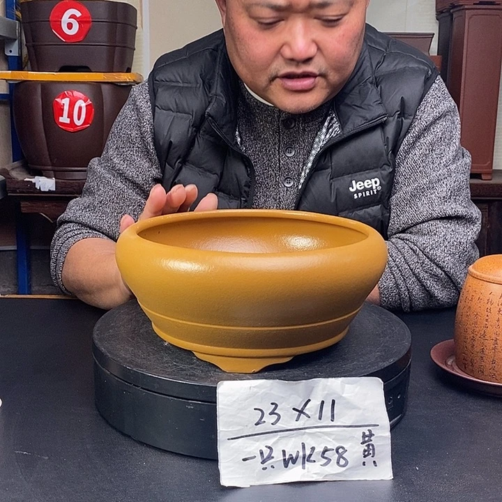 花盆紫砂货号一只WK58