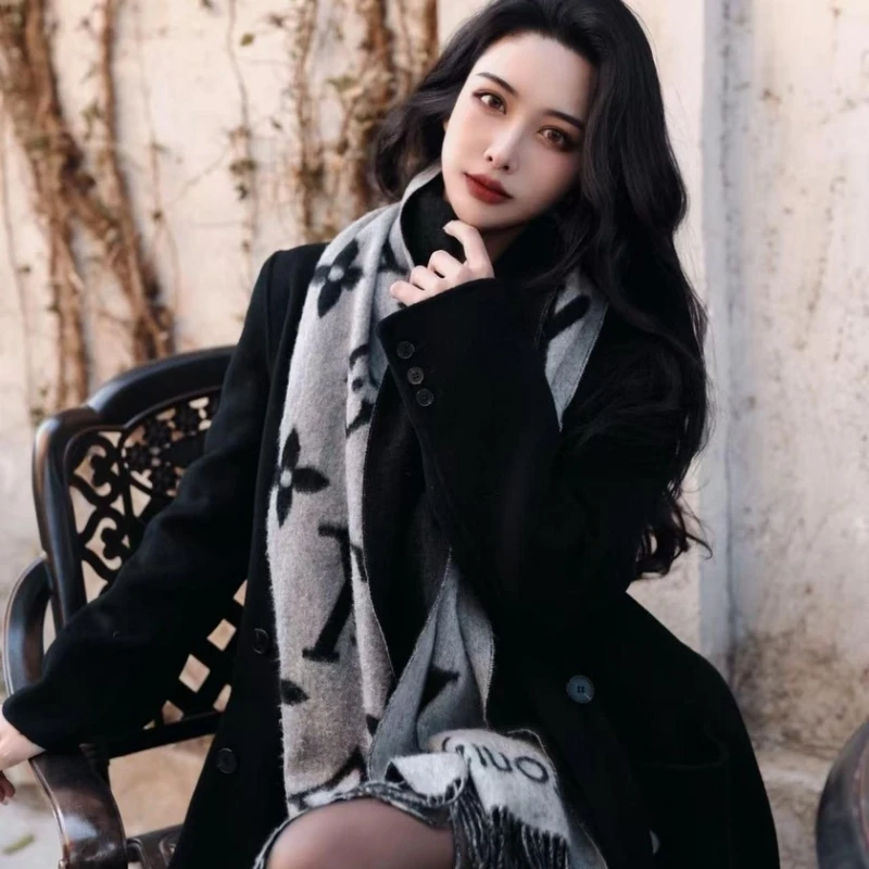 专柜撤柜秋冬新款保暖围巾