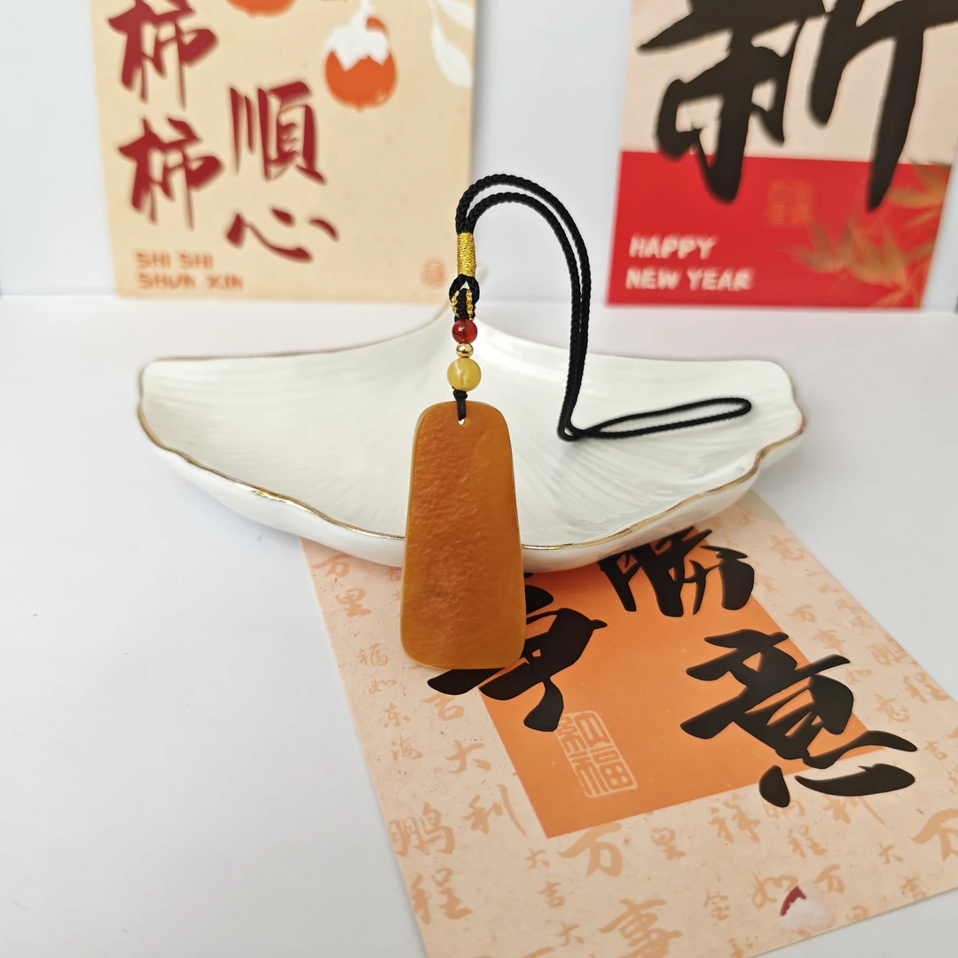 【松岗遇丽珠宝】天然蜜蜡 10221022-手把