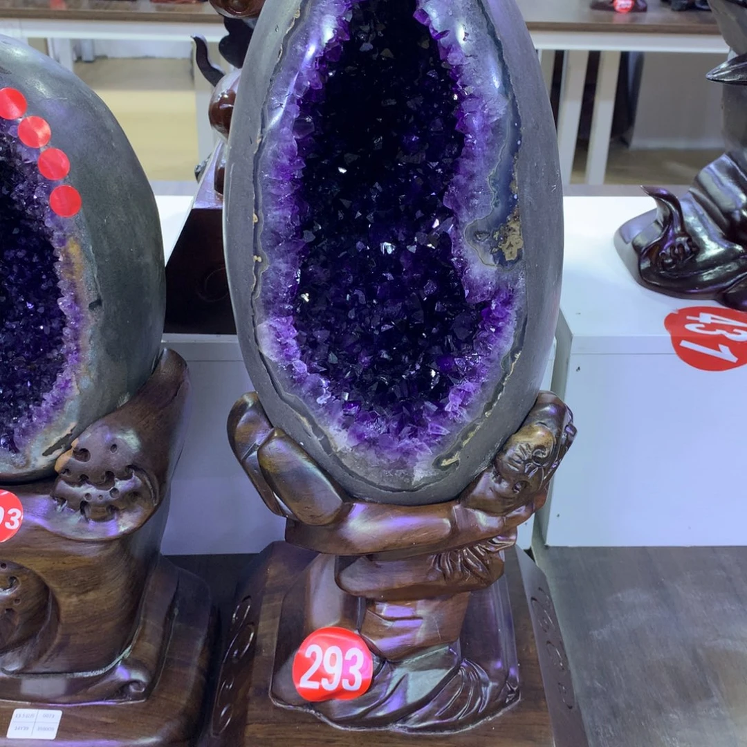 未镶嵌紫晶大型摆件（非配饰）