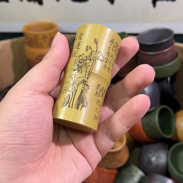 茶杯紫砂全手工紫砂主人杯