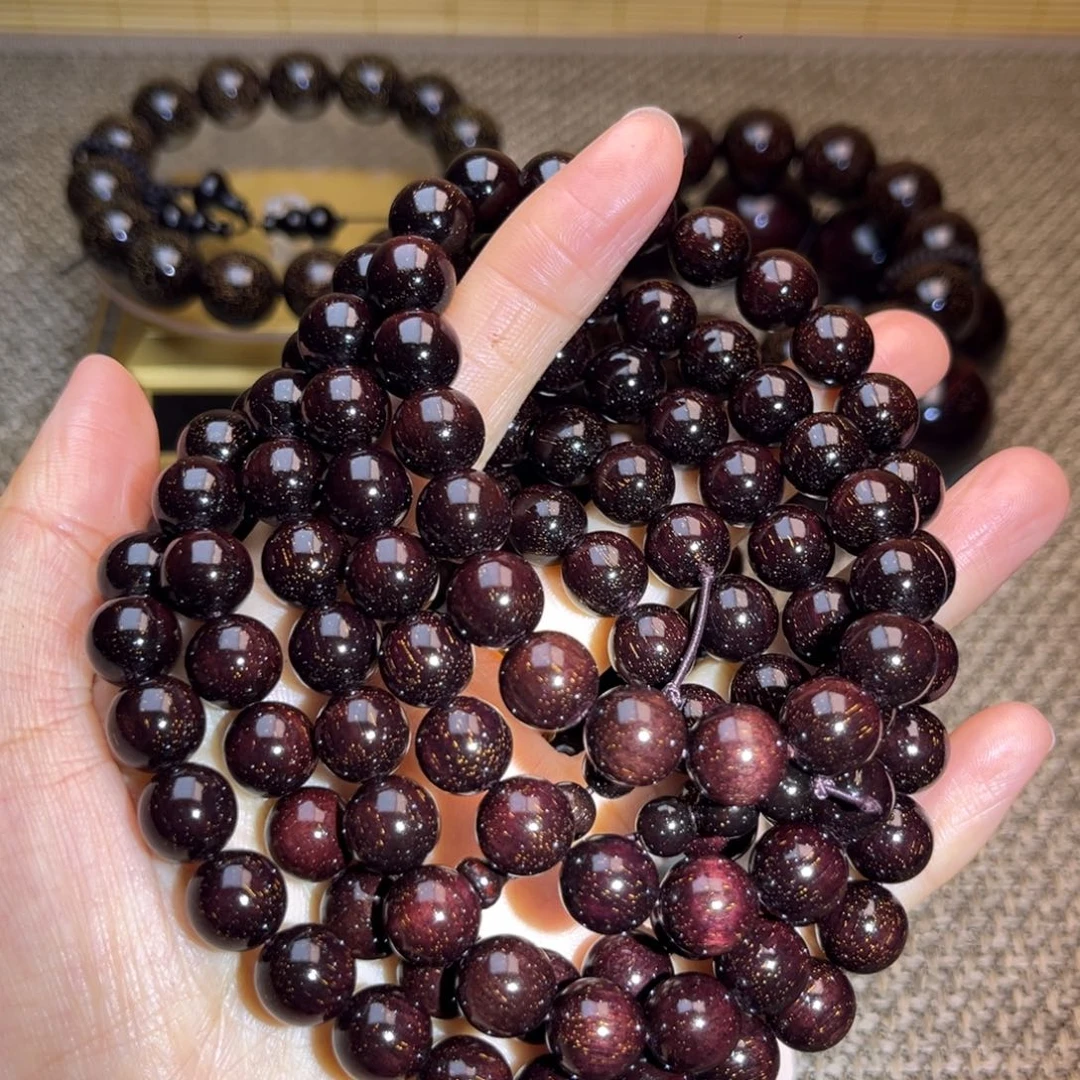 檀香紫檀（小叶紫檀）1.0 108 带星