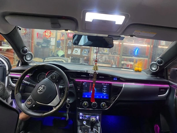 丰田卡罗拉A柱导模一包网布