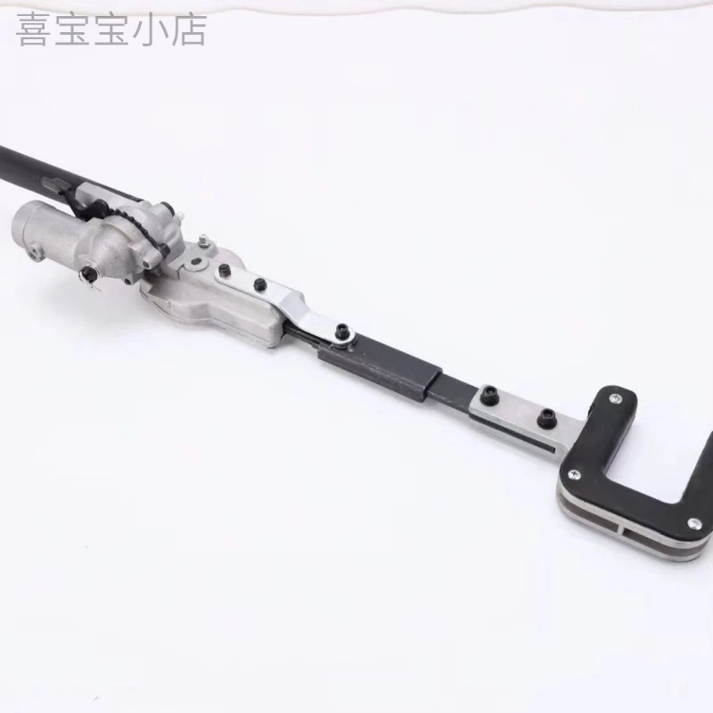 新疆西藏包邮割草机改装采摘山茱萸摘果机割草机高空摇枣采摘果树