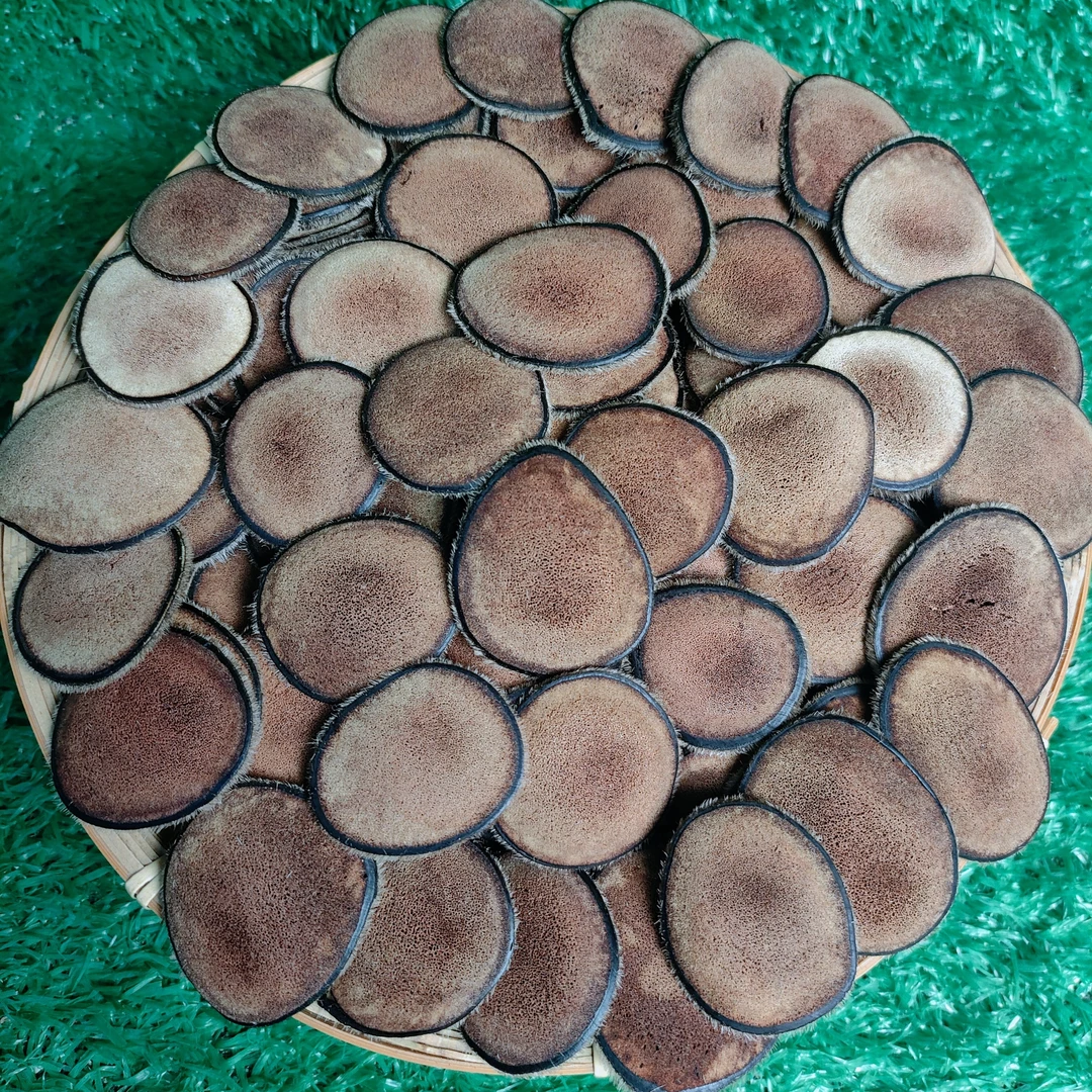 一等红粉片煲汤泡水含服打粉泡茶每次3~5片泡完茶可以吃掉鹿茸片