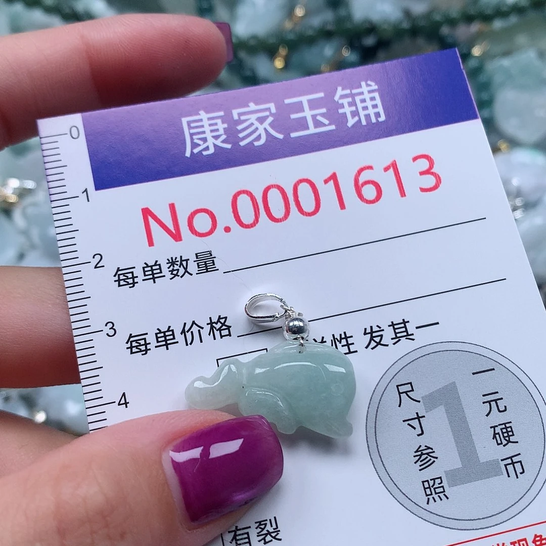 颈饰未镶嵌翡翠v