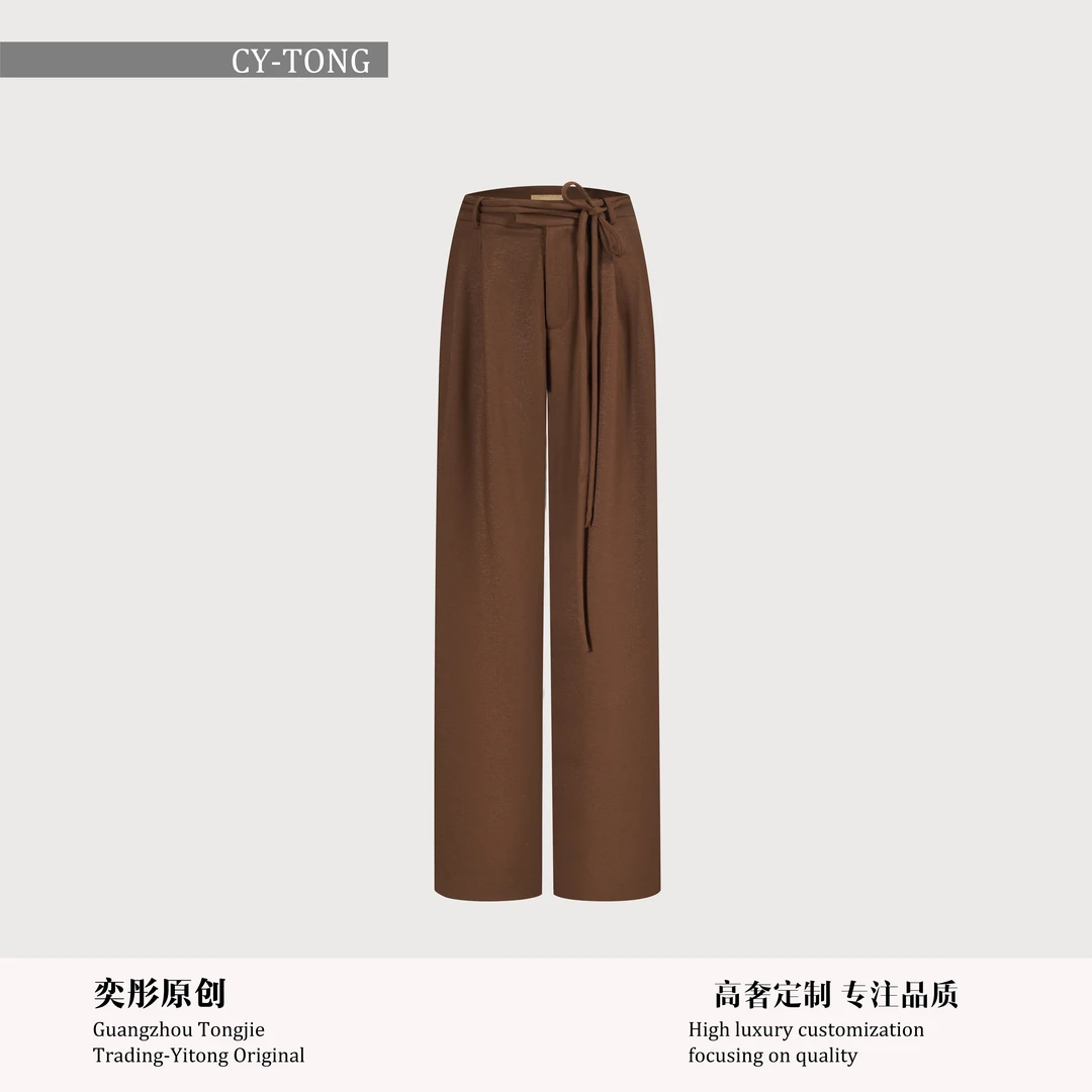 【彤姐原创】秋季设计师款气质职业修身女款西装裤子W24D024