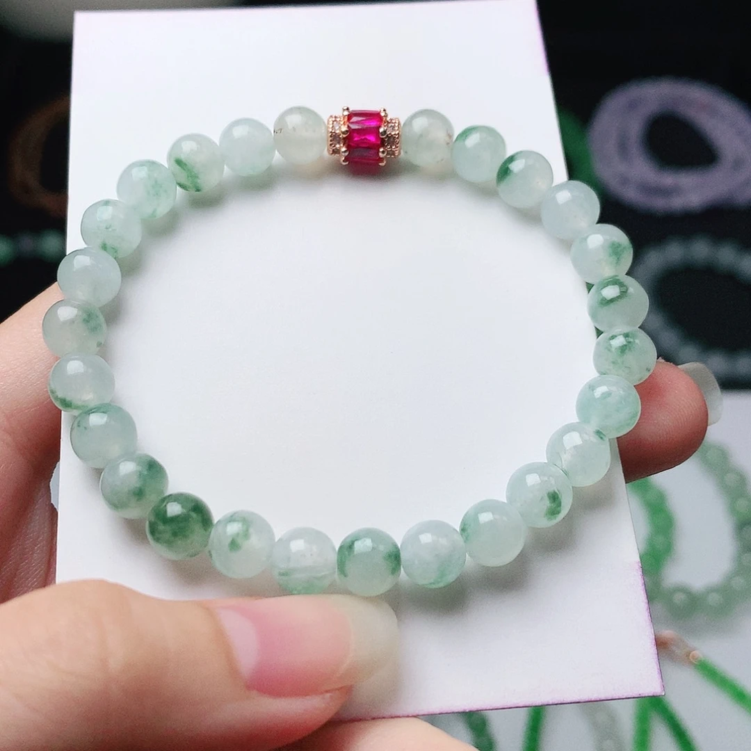 未镶嵌手链翡翠翡翠