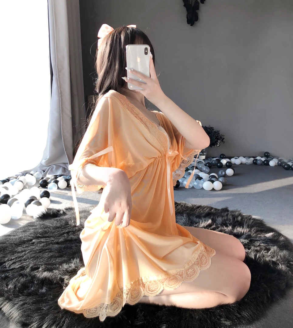 聚拢睡裙显瘦高档性感大码薄款