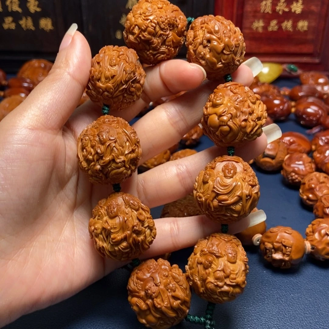 橄榄核手串/手链2.8诸天神佛