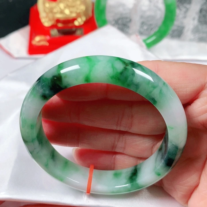 未镶嵌手镯翡翠  编号F1309 正圈55