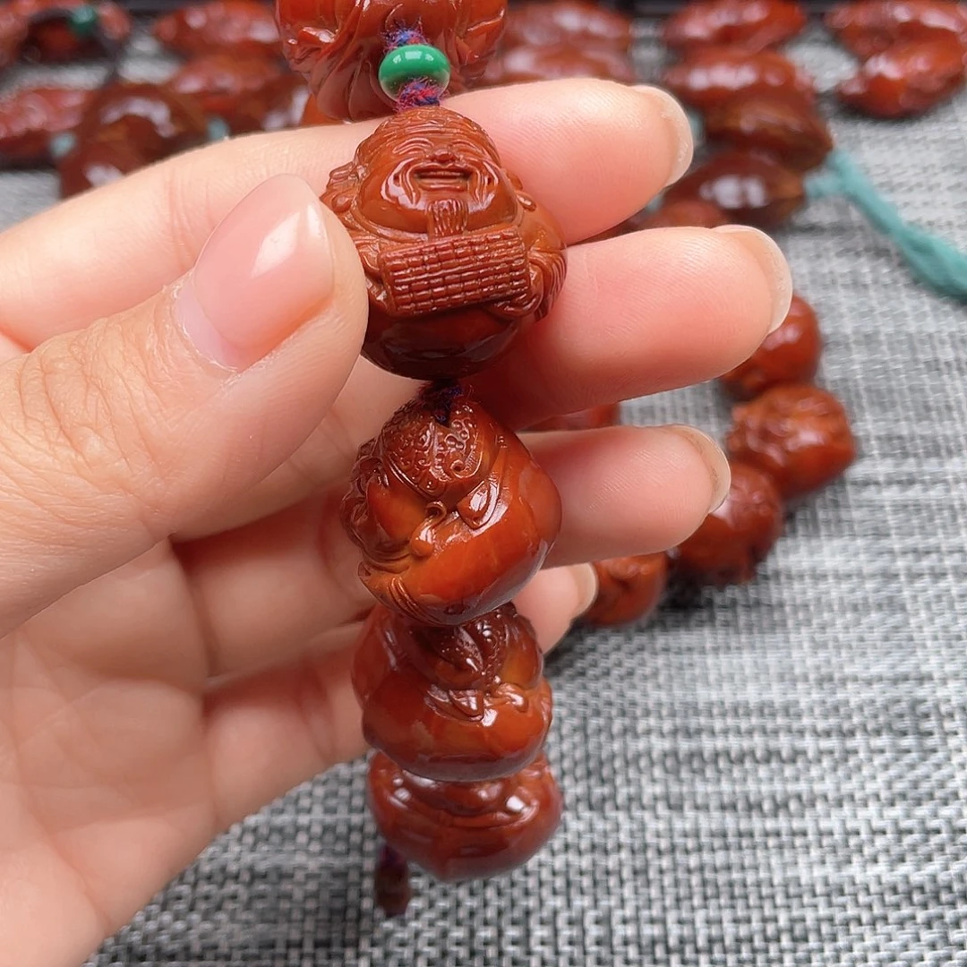 手串/手链橄榄核好*友财神25