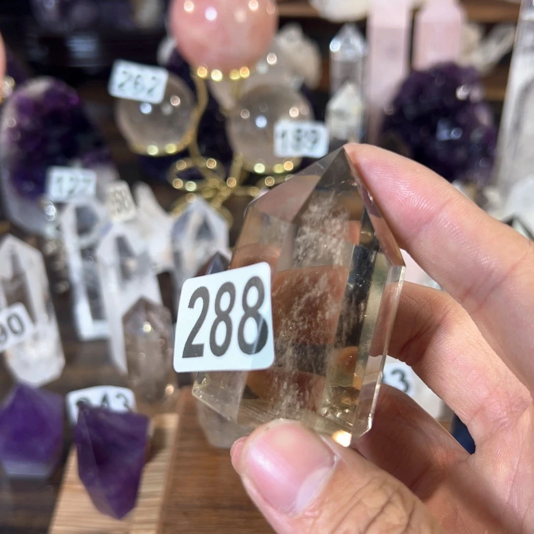 水晶天然水晶，默认微瑕未镶嵌攒**✨