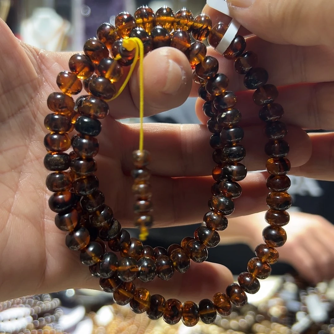 裸石琥珀未镶嵌抚顺9-14