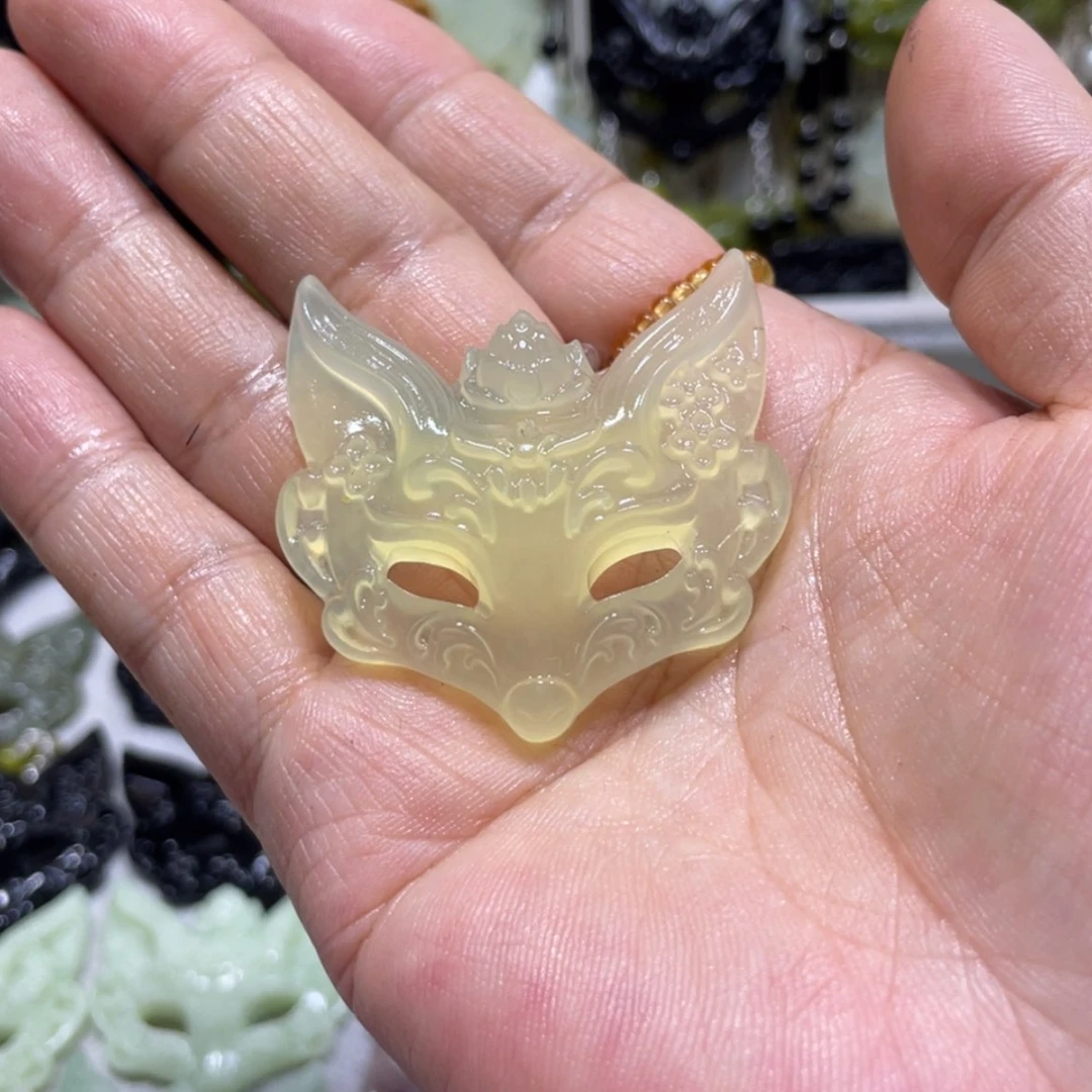 【闪购商品】岫玉颈饰未镶嵌柒**迩27吊坠