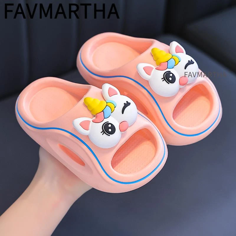 踩屎感儿童拖鞋2025夏季新款女童居家室内洗澡防滑防臭外穿凉拖鞋