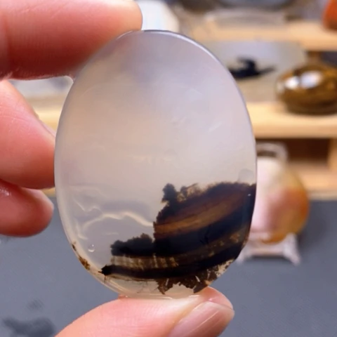 玛瑙/玉髓吊坠(不含链)未镶嵌