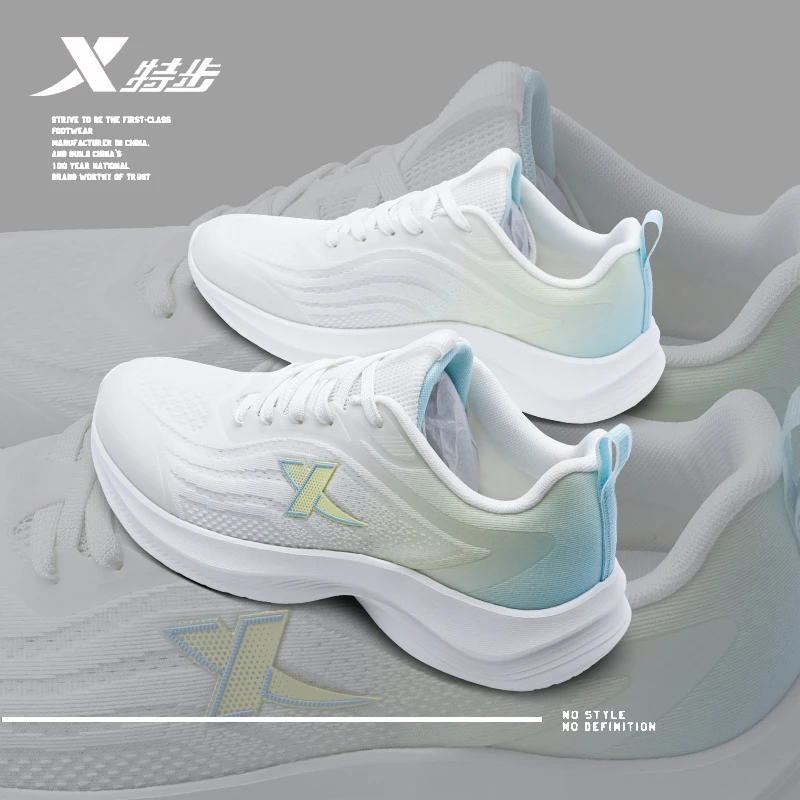 特步男鞋2025新款网面透气运动鞋男减震跑鞋轻便软底休闲鞋子男款