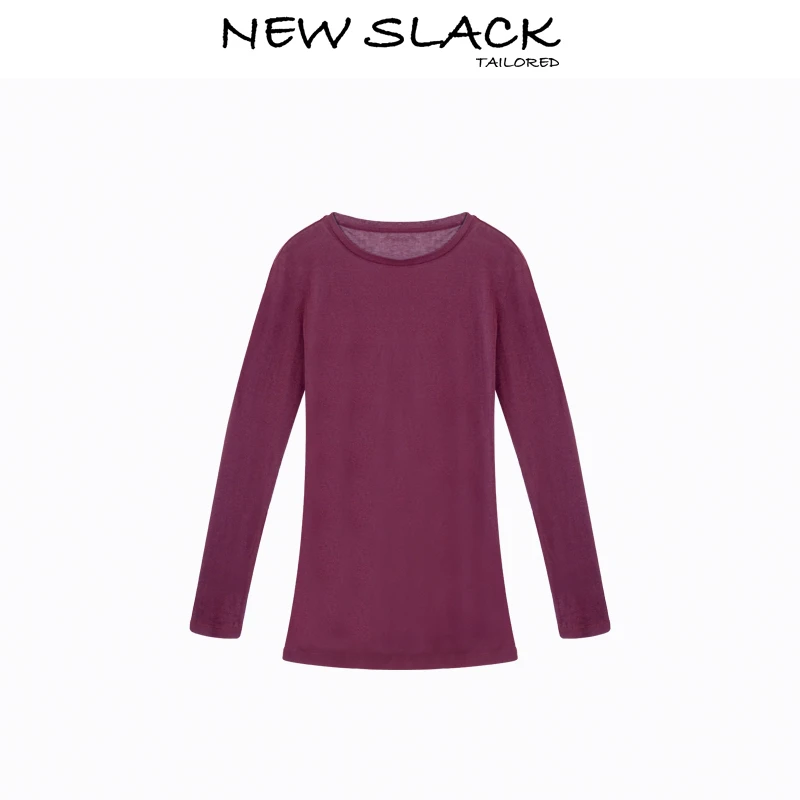 New slack NX250135 简约长袖T恤