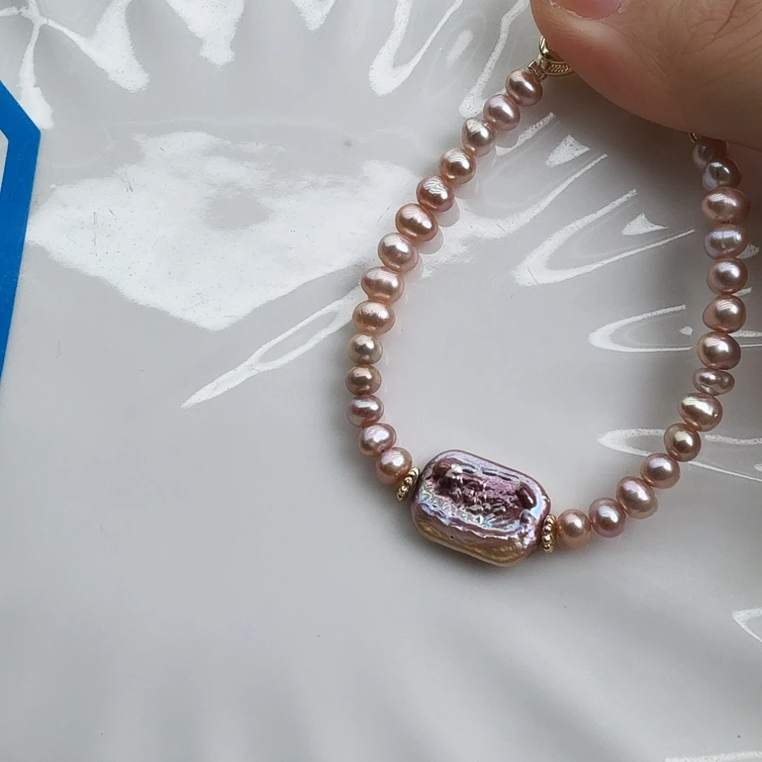 淡水珍珠颈饰未镶嵌