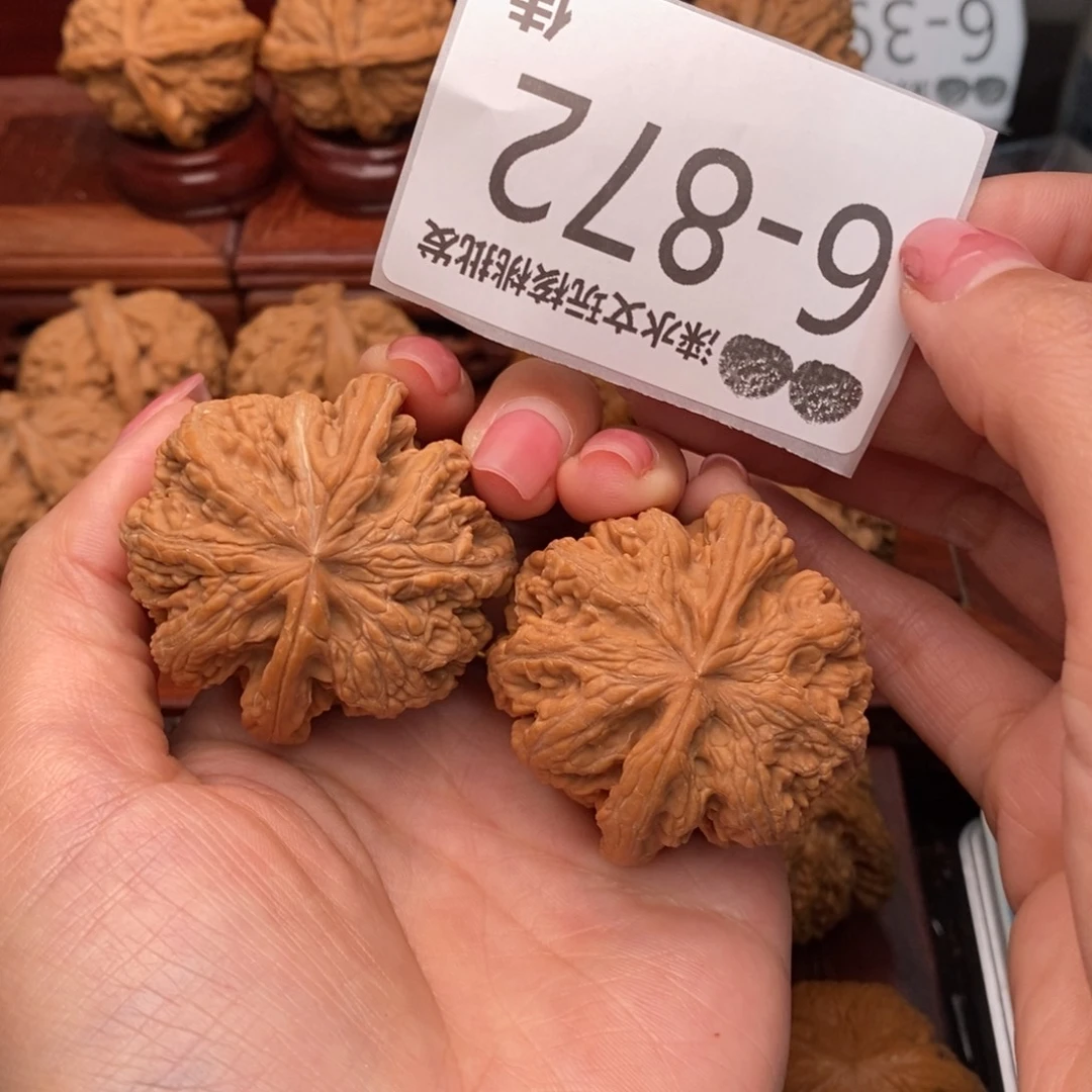 文玩核桃把件45粗筋