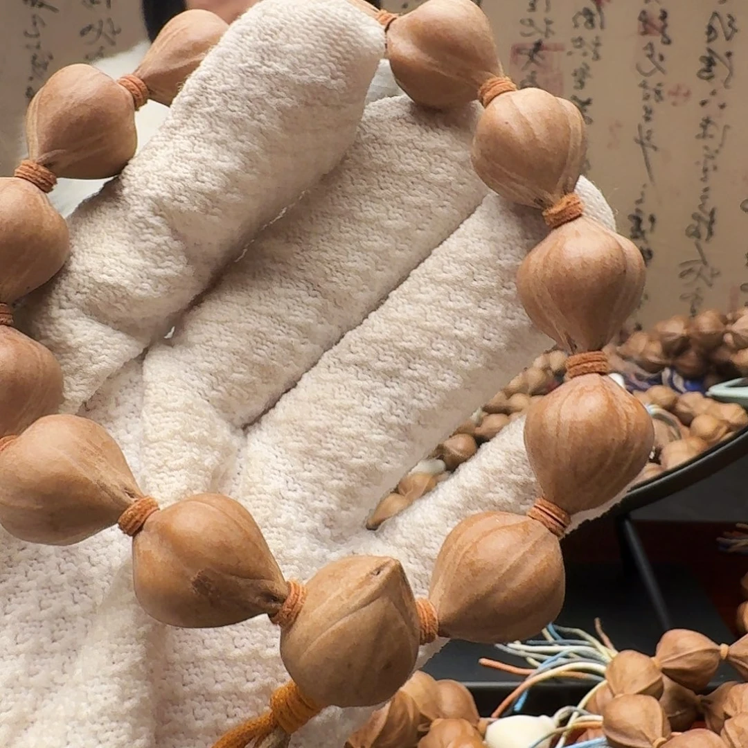 橄榄核手串蒜头核