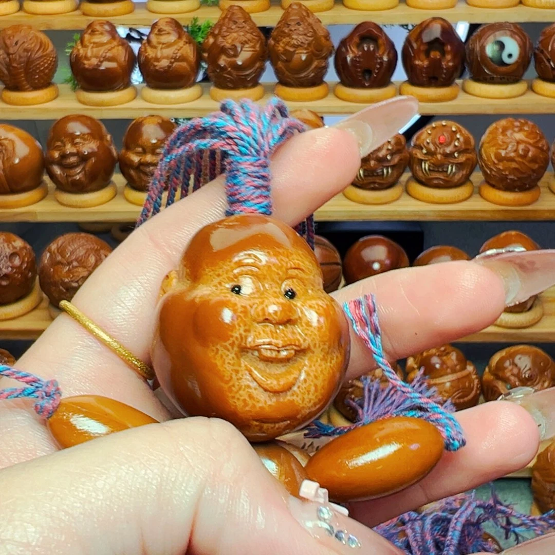 诗***方手串/手链橄榄核富贵人生