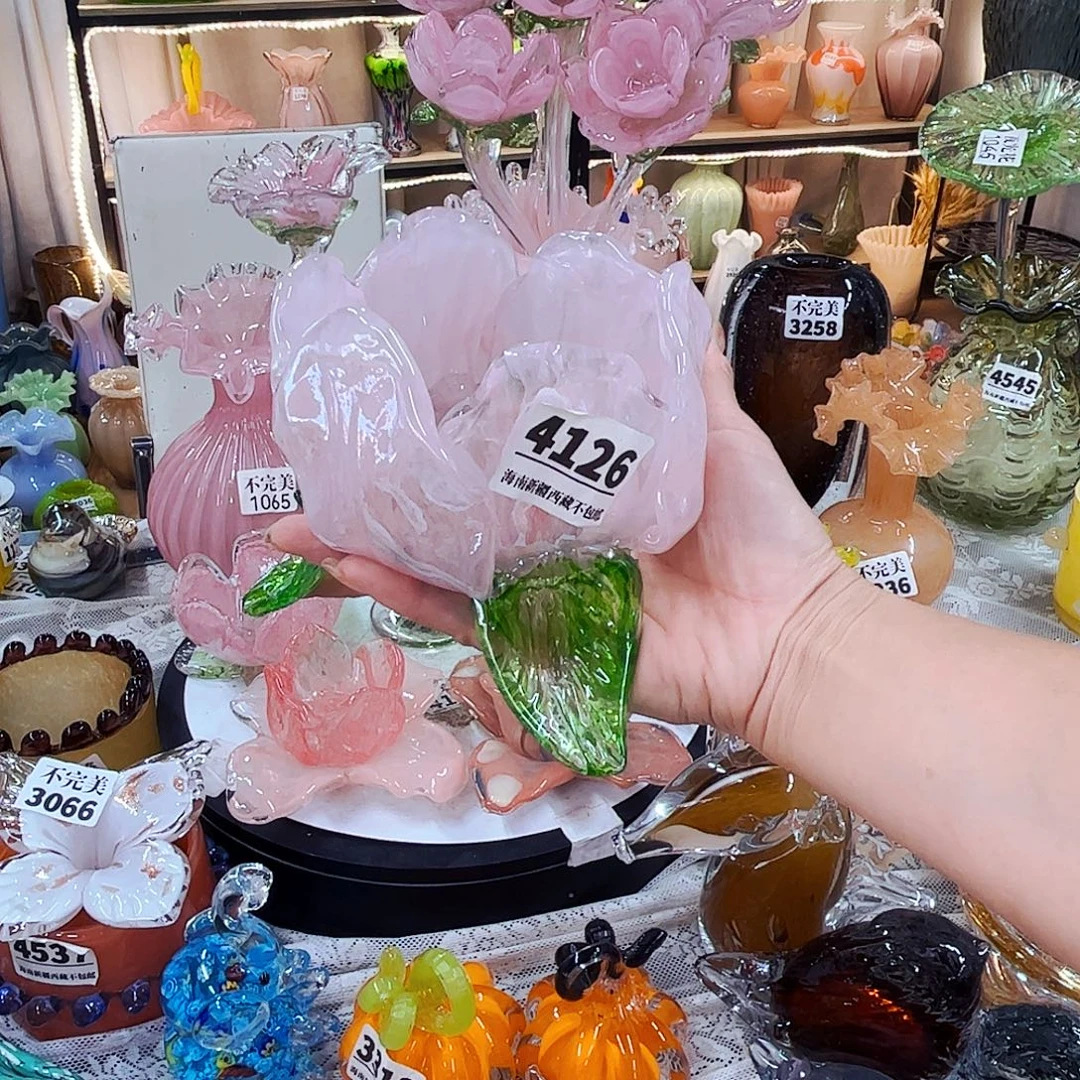 4126 烛台花 家悦琉璃工艺品