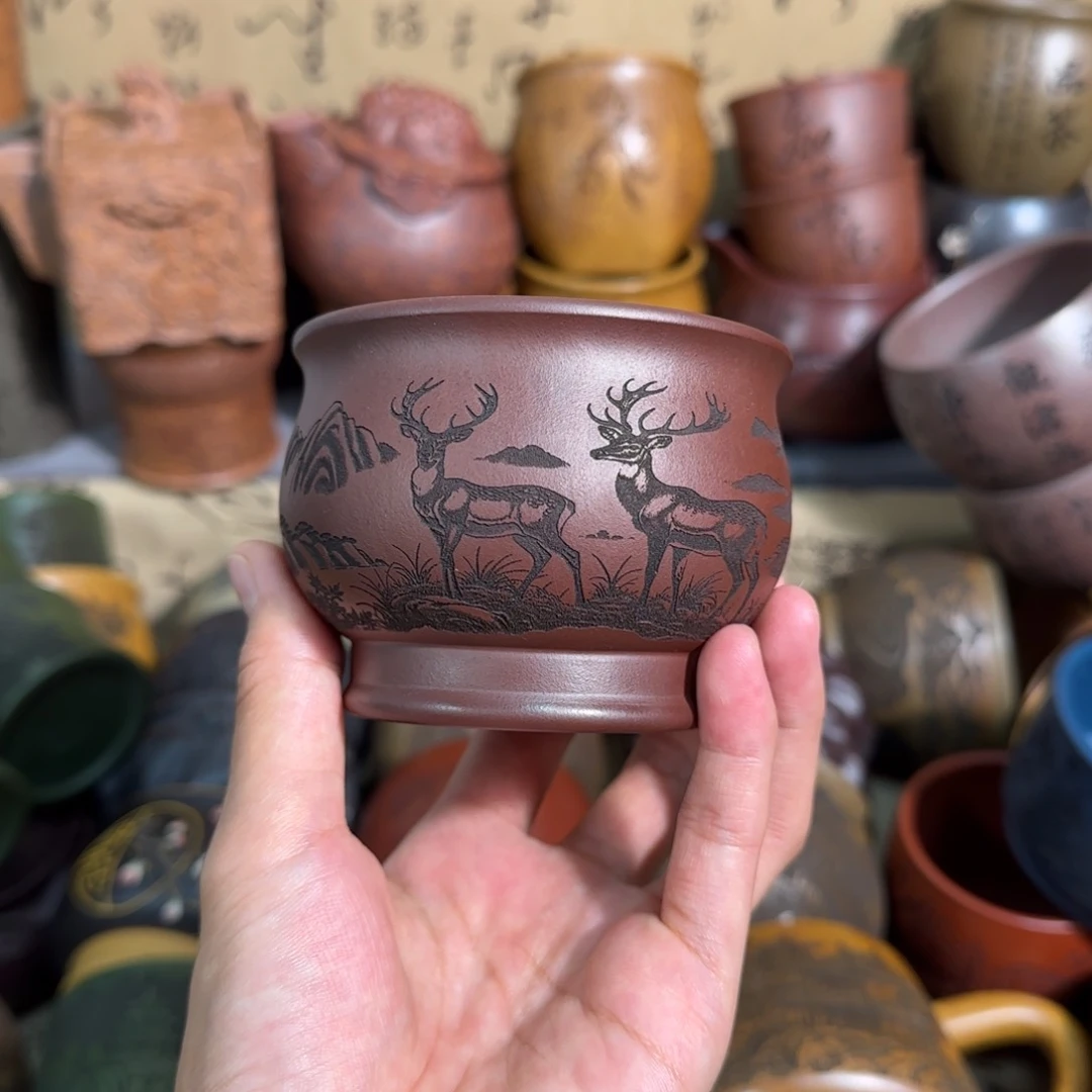 茶杯紫砂宜兴紫砂茶具