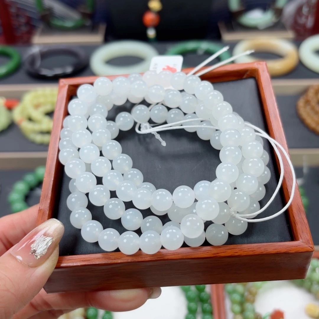 和田玉手链未镶嵌